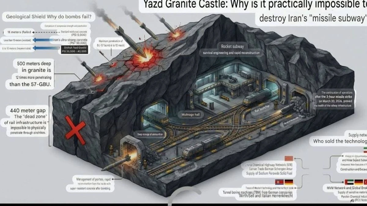 যেকারণে ইরানের এক মিসাইল ঘাটি পৃথিবীর কোনো শক্তি ধ্বংস করতে পারবে না