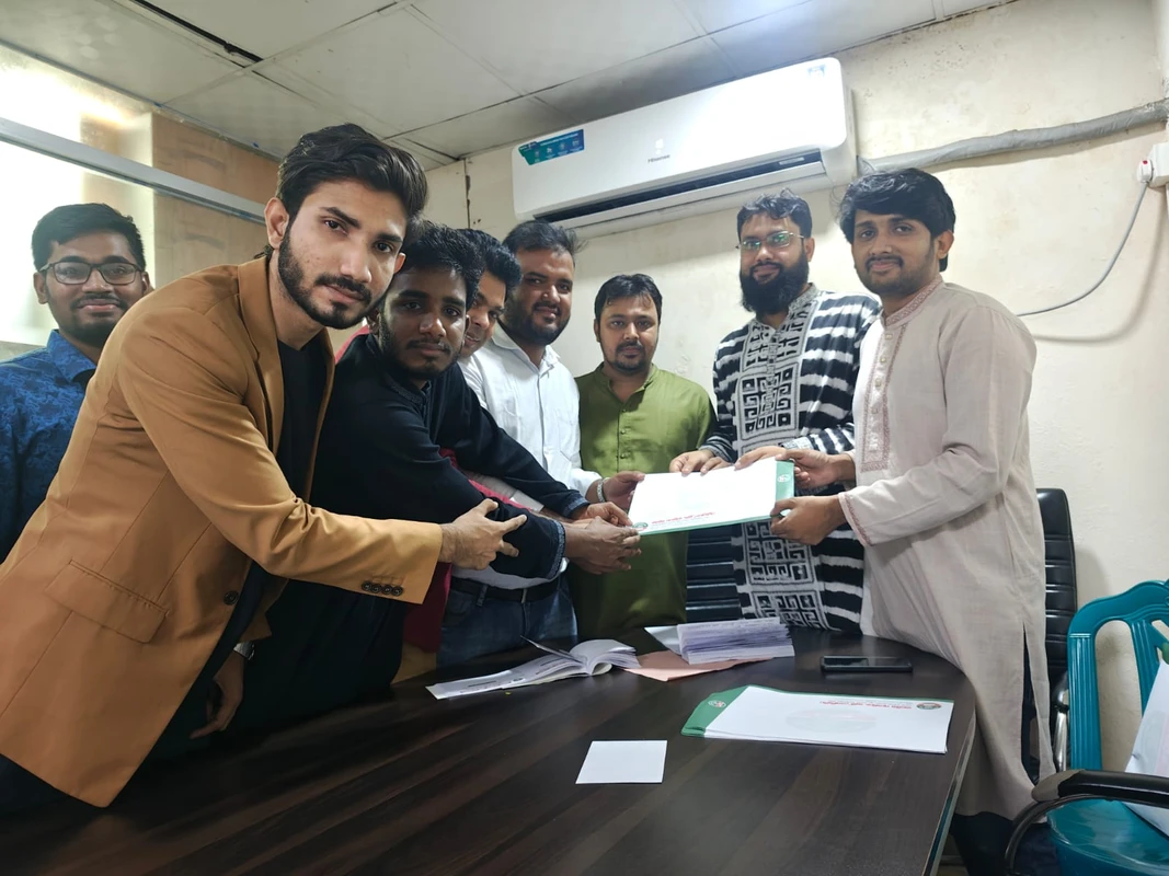 এনসিপি'র মনোনয়ন সংগ্রহ করলেন কৃষিবিদ গোলাম মর্তুজা সেলিম