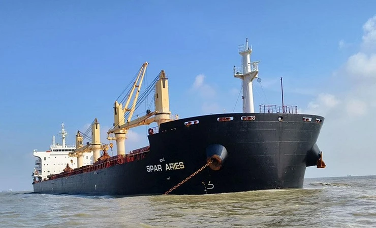 যুক্তরাষ্ট্র থেকে ৬১ হাজার টন গম নিয়ে চট্টগ্রাম বন্দরে জাহাজ