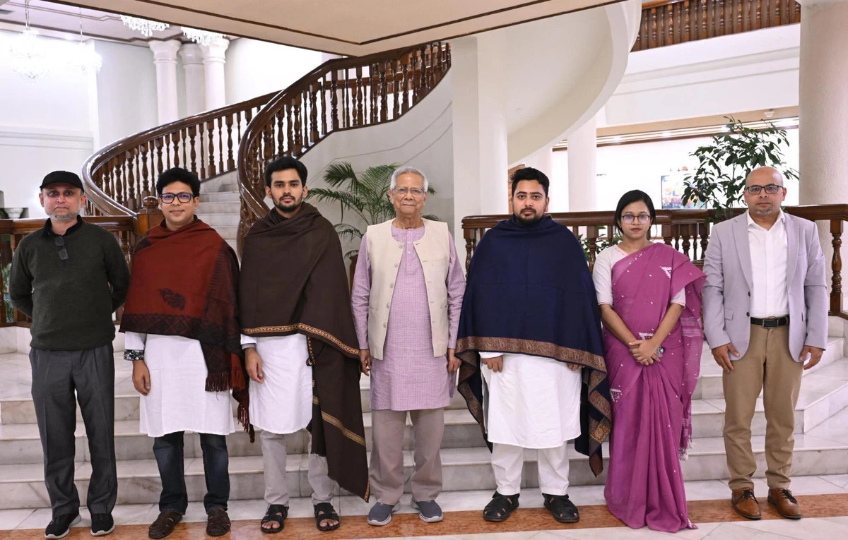 জাতীয় নাগরিক পার্টির প্রতিনিধি দলের সঙ্গে প্রধান উপদেষ্টার বৈঠক