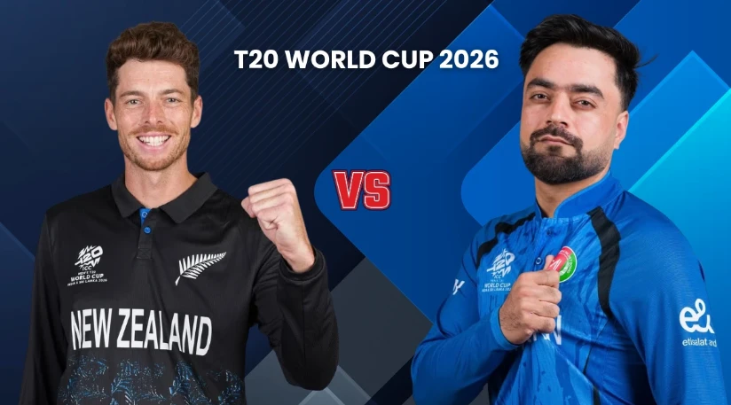 নিউ জিল্যান্ড বনাম আফগানিস্তান: রশিদ খানের ঘূর্ণিতে ম্যাচে নাটকীয় মোড়