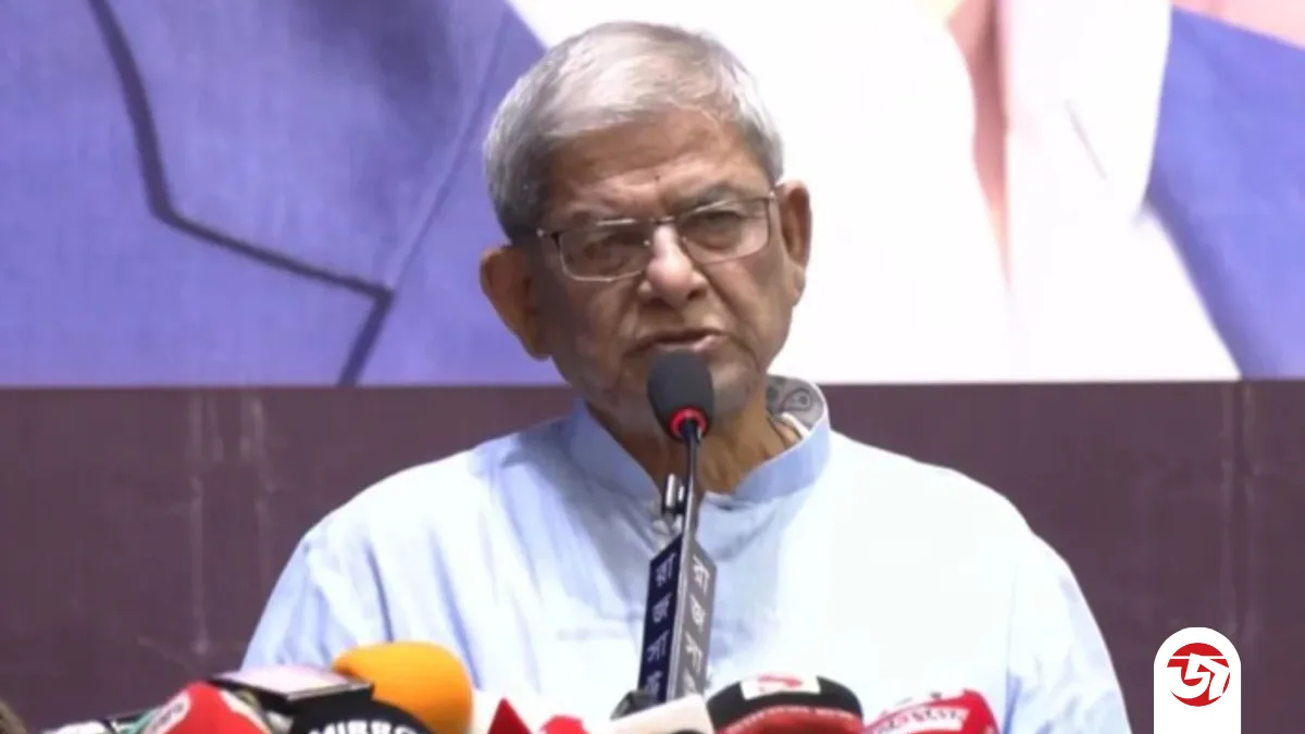 আ.লীগ আর গণতন্ত্র কখনোই একসঙ্গে যায় না: মির্জা ফখরুল
