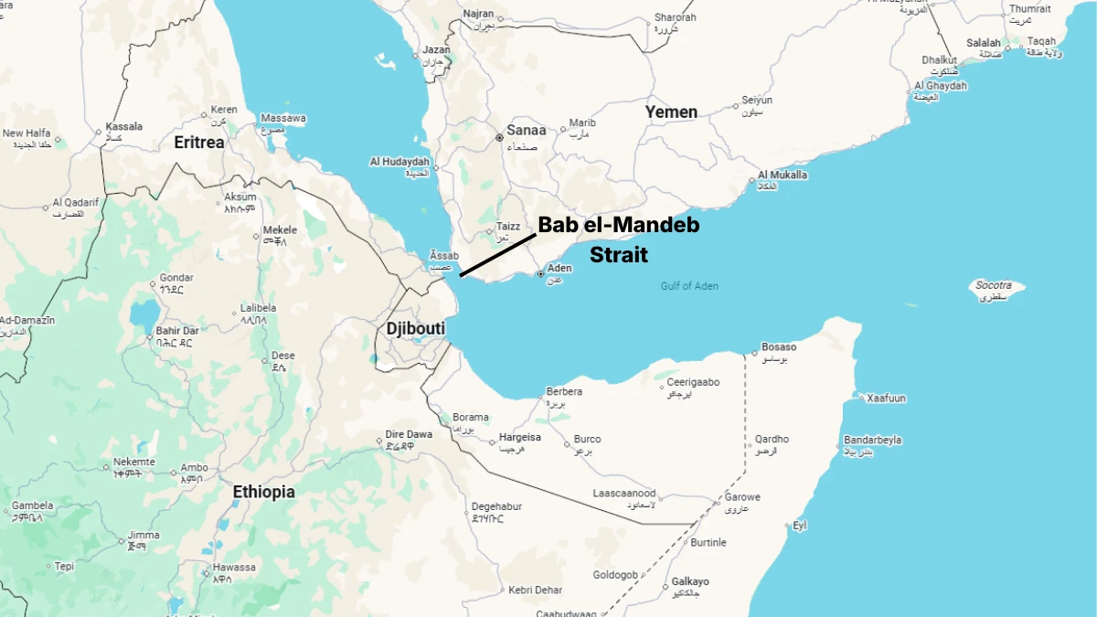 বাব আল-মান্দেব প্রণালি বন্ধের হুঁশিয়ারি দিল ইয়েমেনের সশস্ত্র গোষ্ঠী