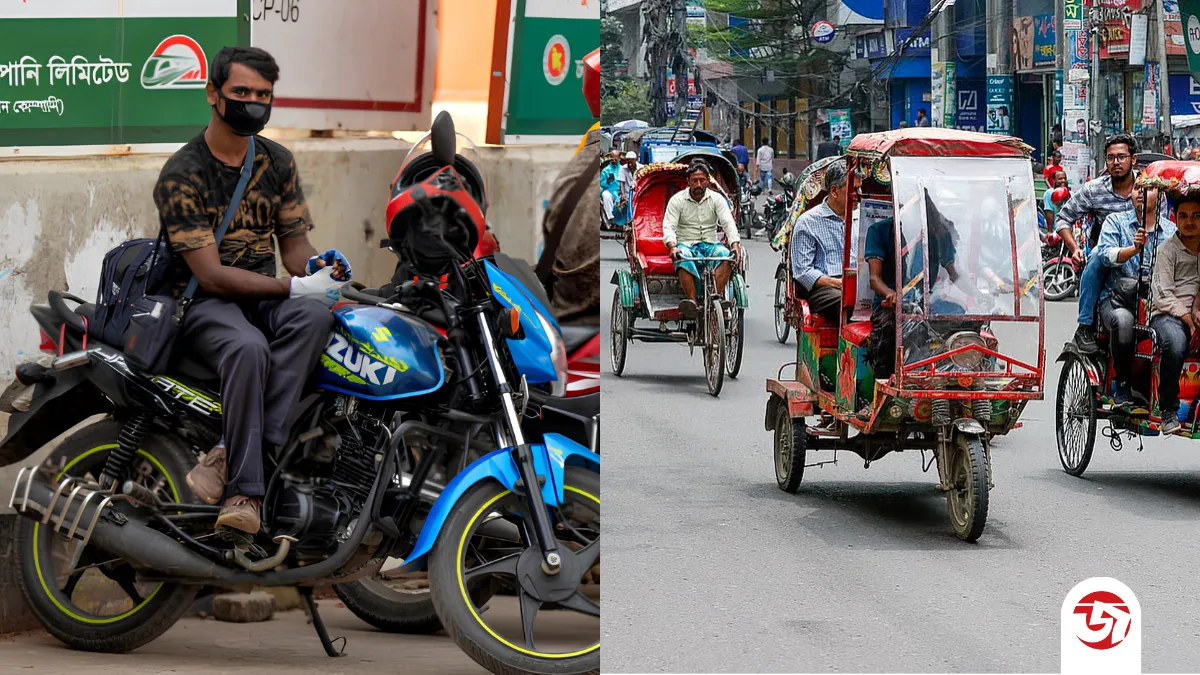 মোটরসাইকেল-অটোরিকশায় অগ্রিম আয়কর থাকছে না
