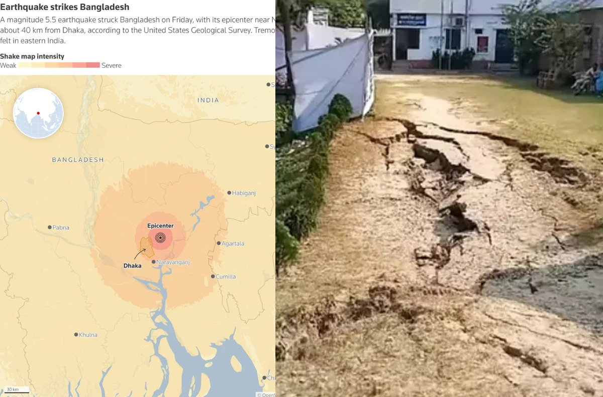 ভূপৃষ্ঠের গভীরে শত বছরের চাপ, আর তার কয়েক সেকেন্ডের মুক্তি-ভূমিকম্পের জন্ম সেখানেই!