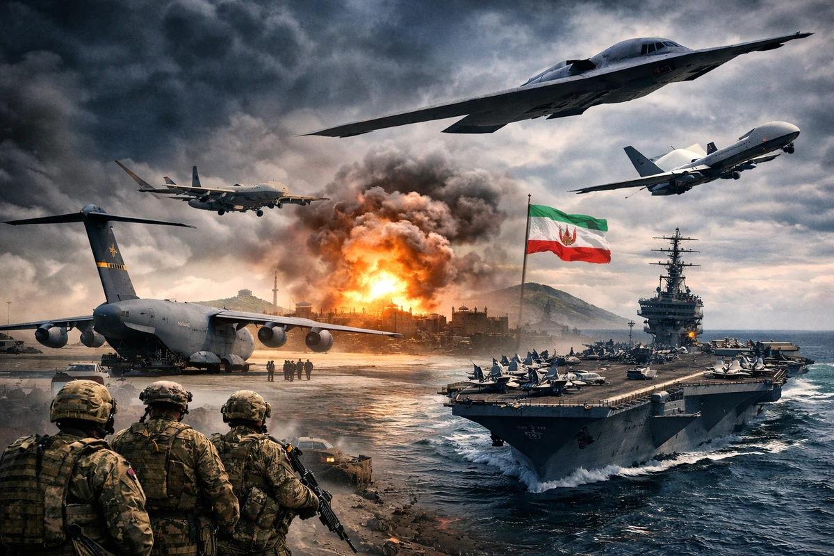 ইরানে ভয়াবহ হামলার প্রস্তুতি নিচ্ছে আমেরিকা