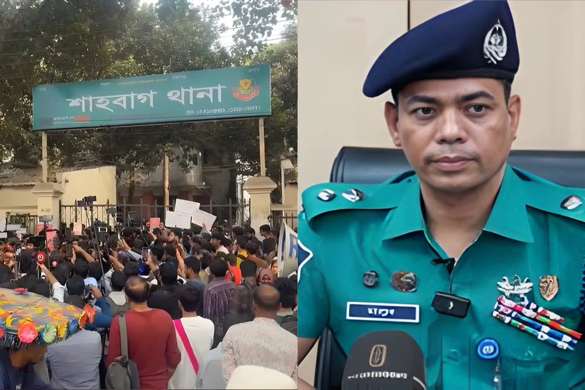 ঢাবির শিক্ষার্থীরা ডিসি মাসুদ আলমের বিরুদ্ধে থানায় অবস্থান নিলেন