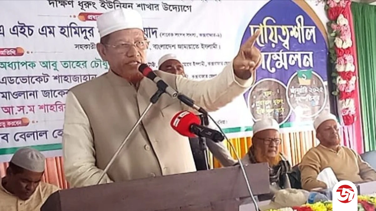 দলীয় মাস্তানদের নিয়ন্ত্রণ করুন, না হলে পালানোর পথ পাবেন না: হামিদুর রহমান