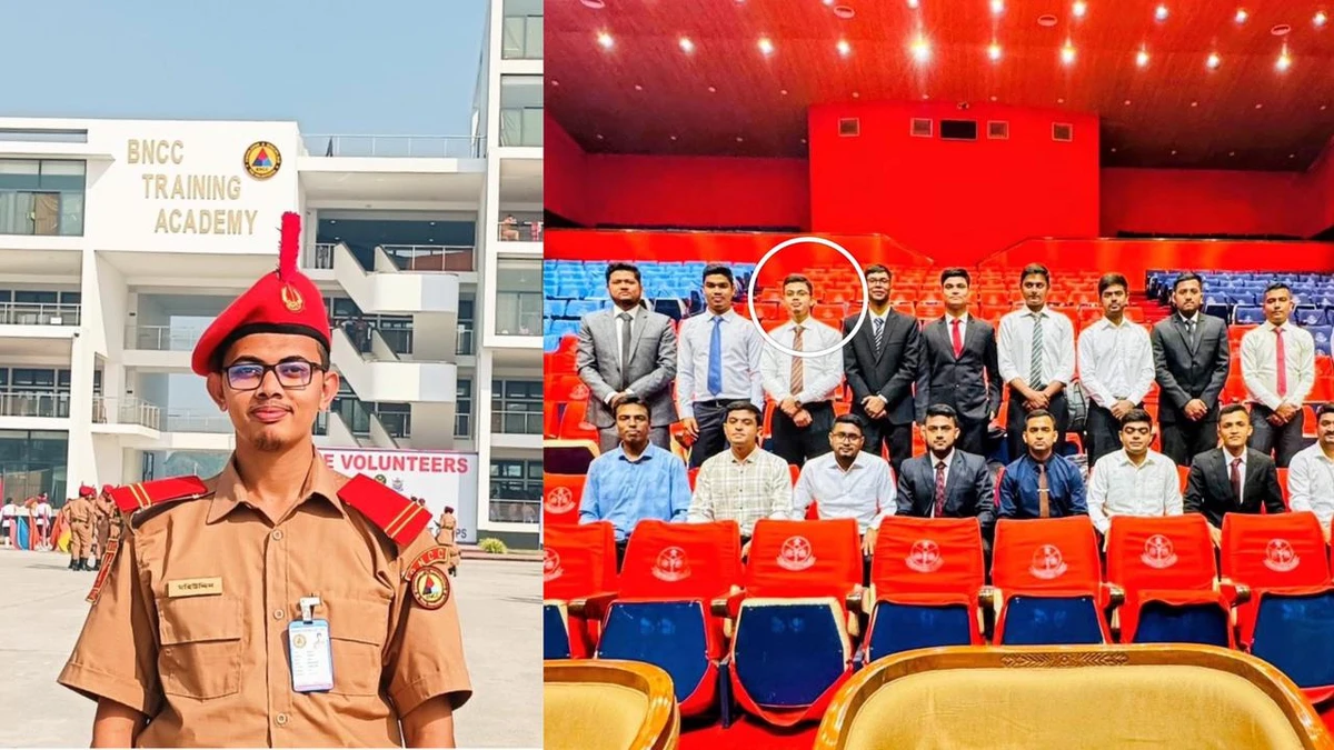 সেনাবাহিনীতে জেসিও পদে চূড়ান্তভাবে নির্বাচিত ইবি বিএনসিসির মহিউদ্দিন