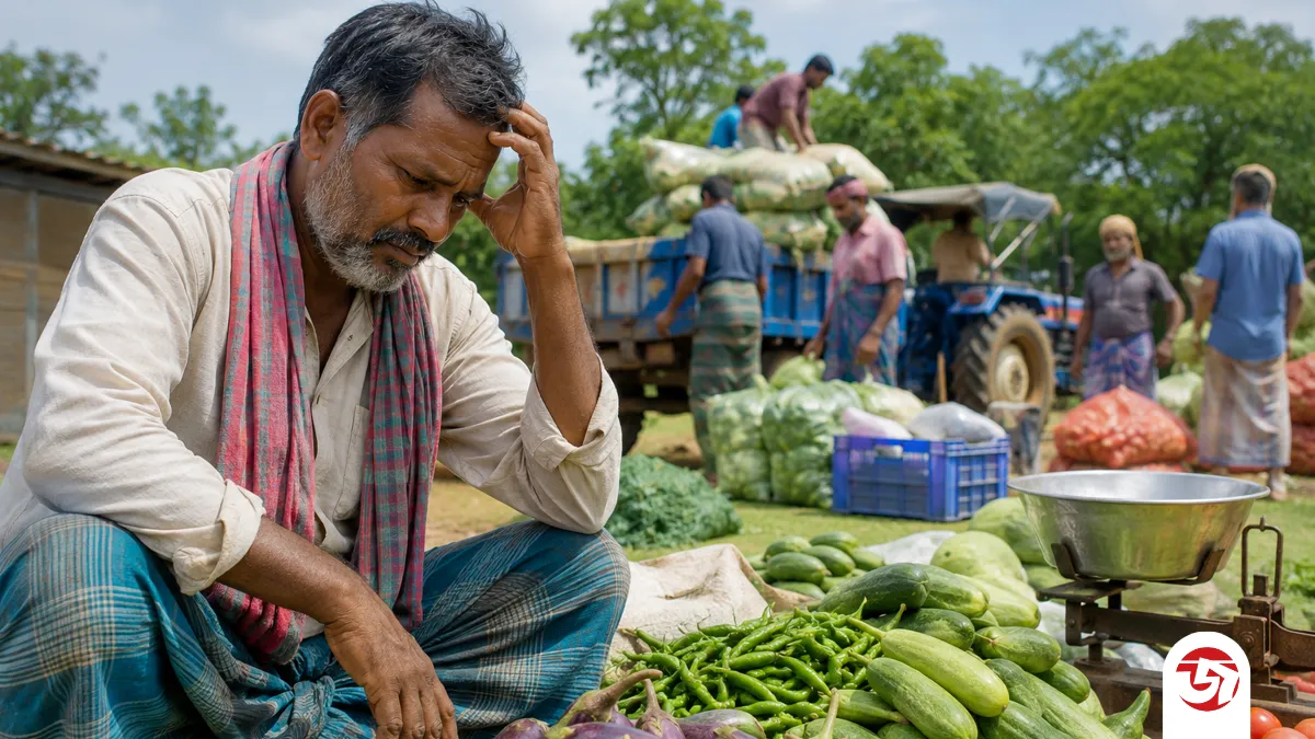 উৎপাদন ভালো হলেও ন্যায্যমূল্য নিয়ে দুশ্চিন্তায় কৃষক