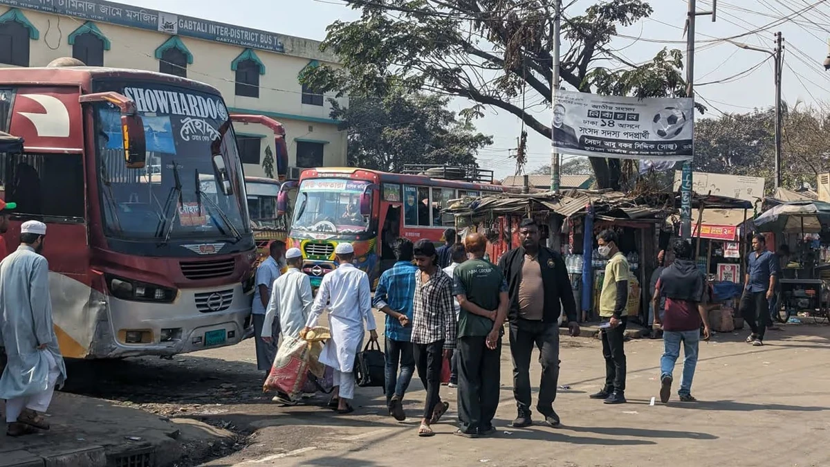 ঢাকার সব বাস কাউন্টার সরানোর নির্দেশ ডিএমপির