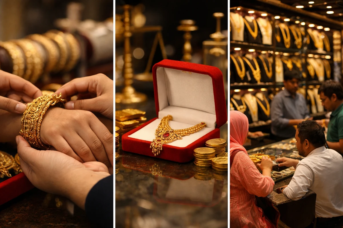 দেশে স্বর্ণের দামে ফের বড় পতন, ভরিতে কত?