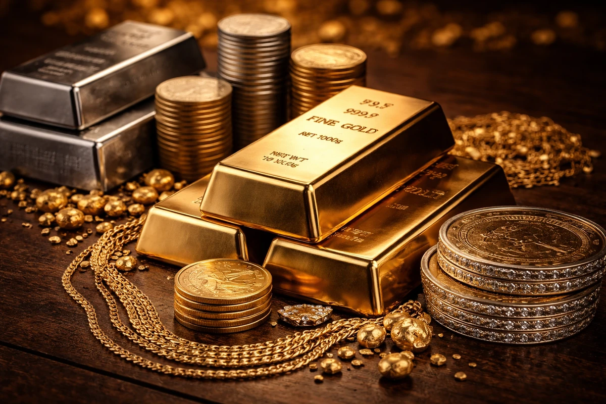 বিশ্ববাজারে ৪ মাসের মধ্যে সোনার দামে সবচেয়ে বড় পতন