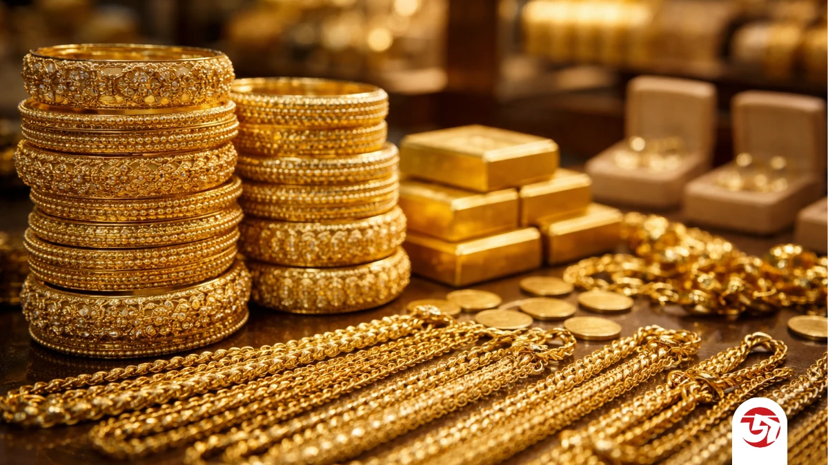দেশে আবার ঊর্ধ্বমুখী স্বর্ণের দাম:আজ কত দামে বিক্রি হচ্ছে?