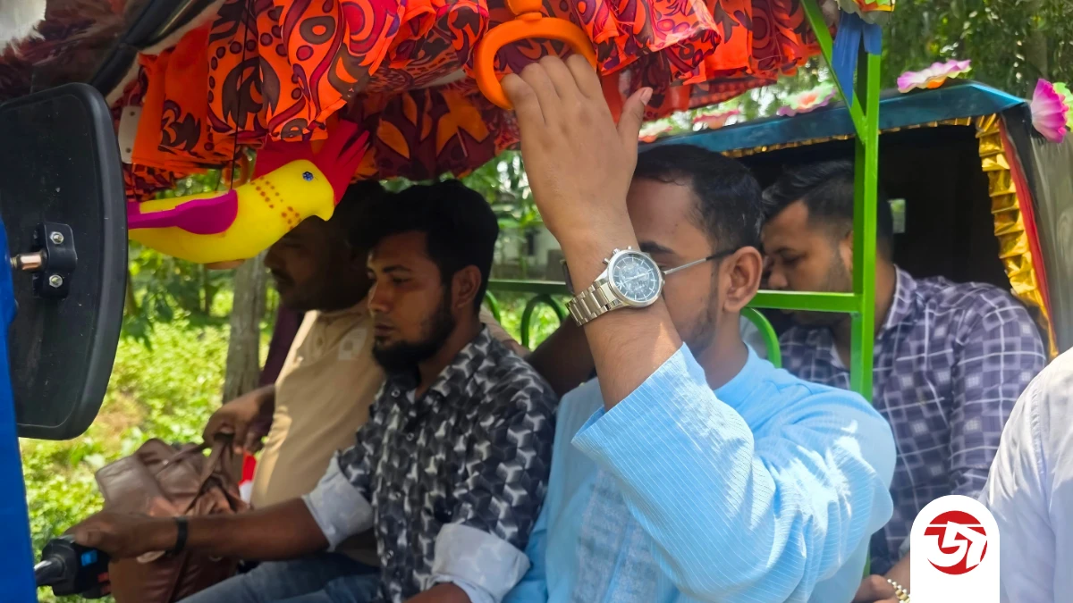 নির্বাচনী প্রচারণায় অবদান রাখা অটোচালকের প্রতি কৃতজ্ঞতা জানিয়ে হান্নান মাসউদের পোস্ট!