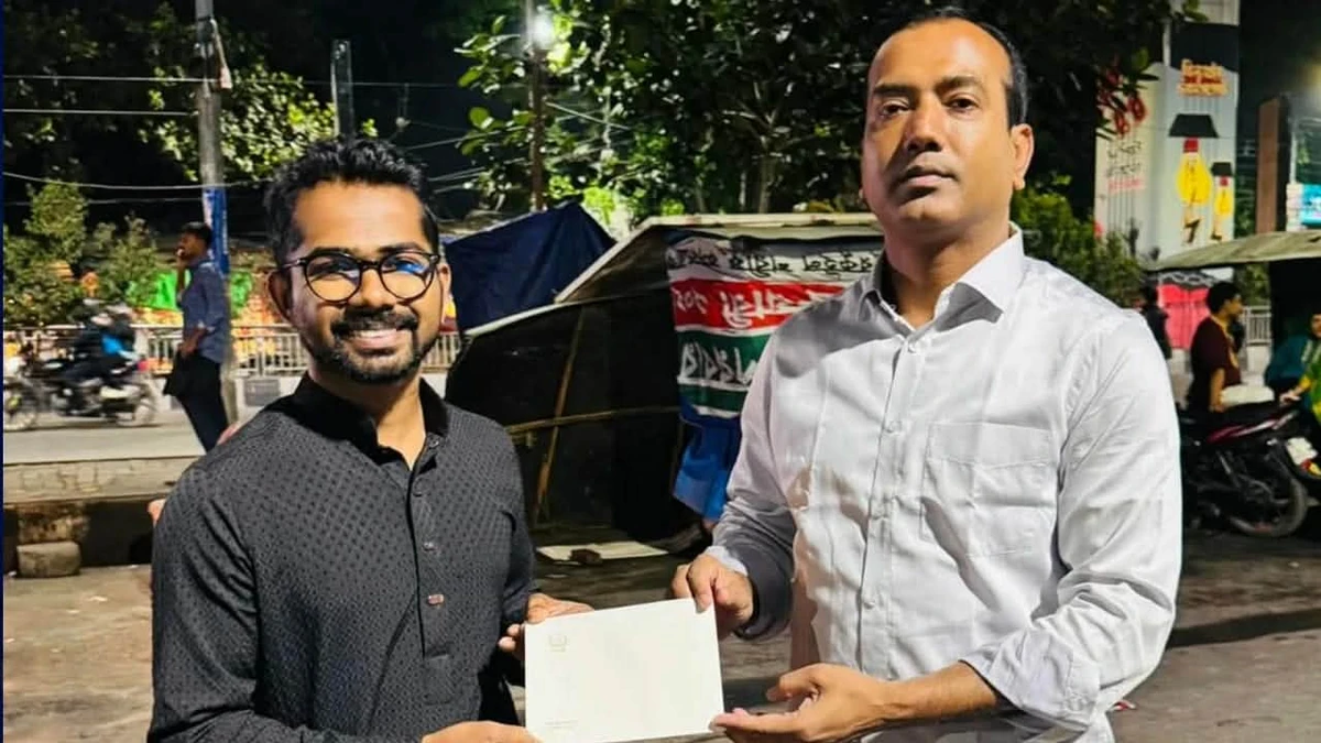 'গণভোটে কেন নয়ছয়'-সরকারকে হুঁশিয়ারি জকসুর ছাত্রদল সমর্থিত ভিপি প্রার্থী রাকিবের