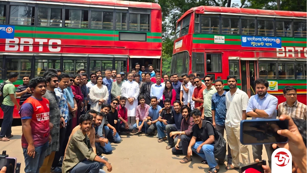 জাবিতে ছাত্রদলের উদ্যোগে চালু হলো বাসের লাইভ ট্র্যাকিং সেবা