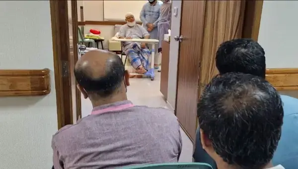 জামায়াত আমিরের খোঁজখবর নিলেন এবি পার্টির শীর্ষ নেতারা