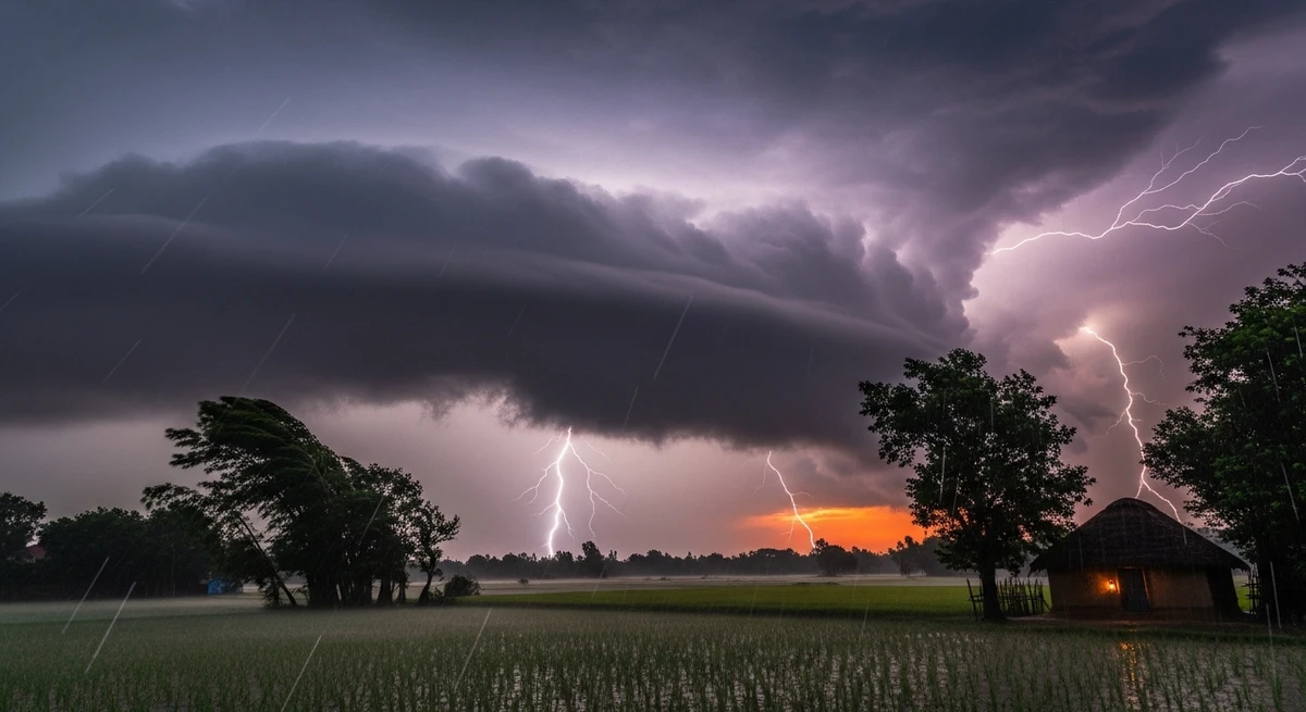 পাঁচ বিভাগে কালবৈশাখী ঝড়ের পূর্বাভাস