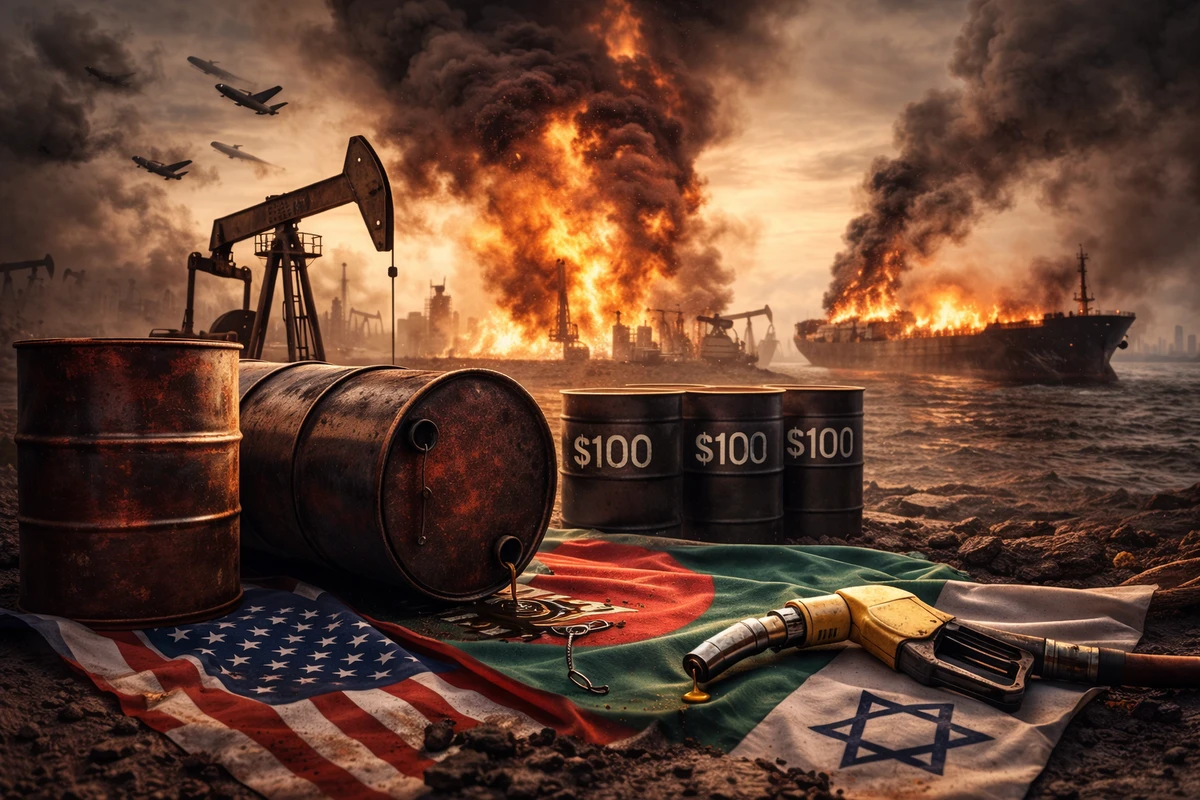 তেলের দাম ব্যারেলপ্রতি ১০০ ডলার পেরিয়ে ১১৫ ডলার