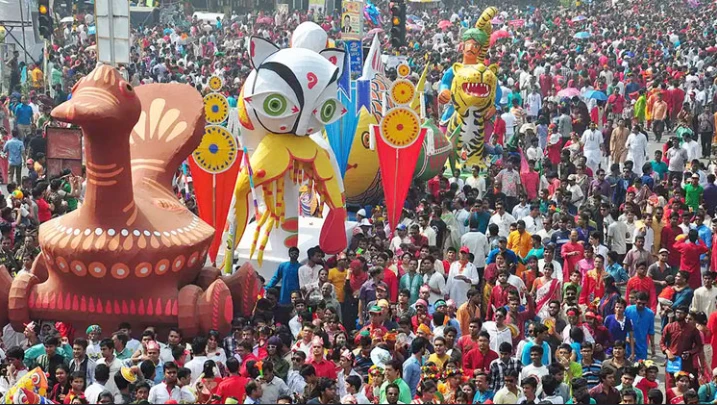 ঢাবি’র বর্ষবরণ বৈশাখী শোভাযাত্রা শুরু সকাল ৯টায়