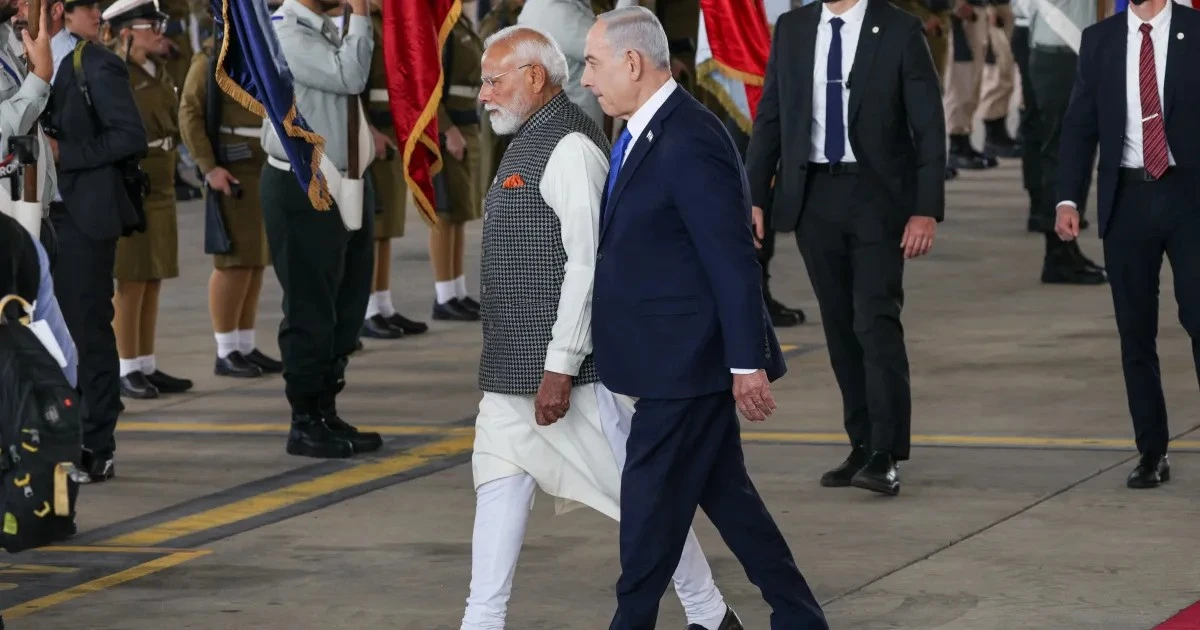 তেল আবিবে মোদি–নেতানিয়াহু বৈঠক: নতুন জোট রাজনীতিতে পাকিস্তান কি চাপের মুখে?