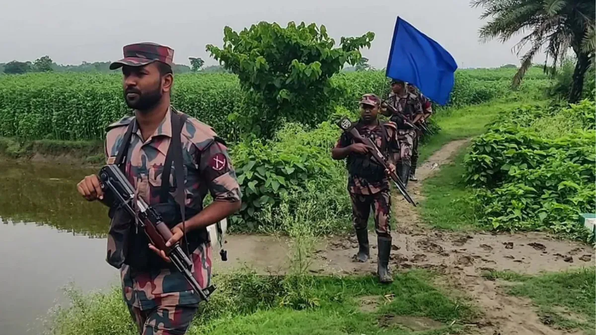 তেঁতুলিয়া সীমান্তে নারী-শিশুসহ ১৩ জনকে পুশইনচেষ্টা