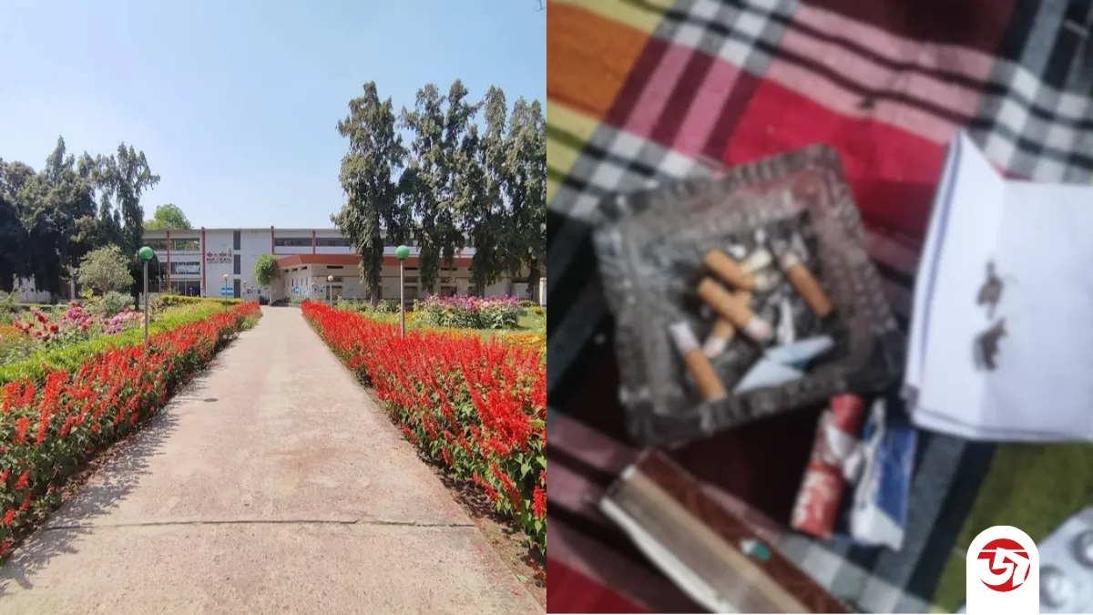 রুয়েটের শহীদ লেফটেন্যান্ট সেলিম হলে গাঁজা সেবনকালে ৪ শিক্ষার্থী আটক