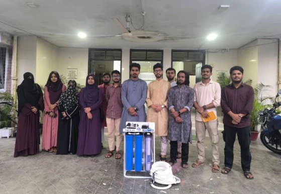 রাকসুর উদ্যোগে ক্যাম্পাসের বিভিন্ন স্থানে সুপেয় পানির ফিল্টার স্থাপন