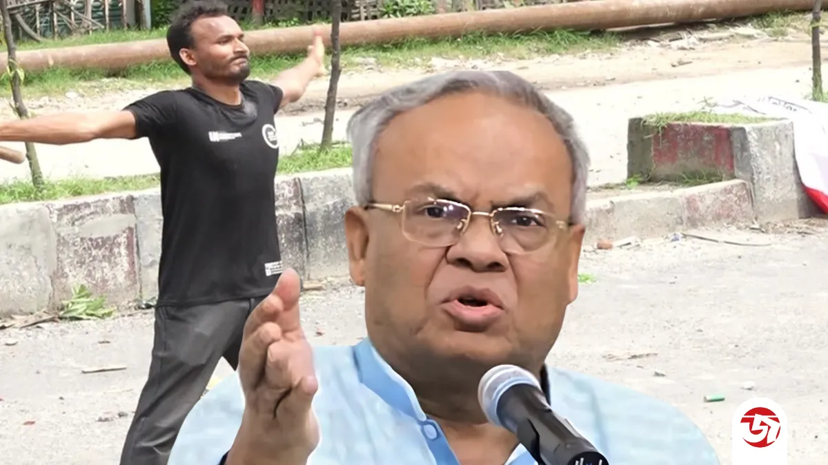 আমি চীনের প্রাচীর দেখিনি, আবু সাঈদের বুক দেখেছি: রিজভী