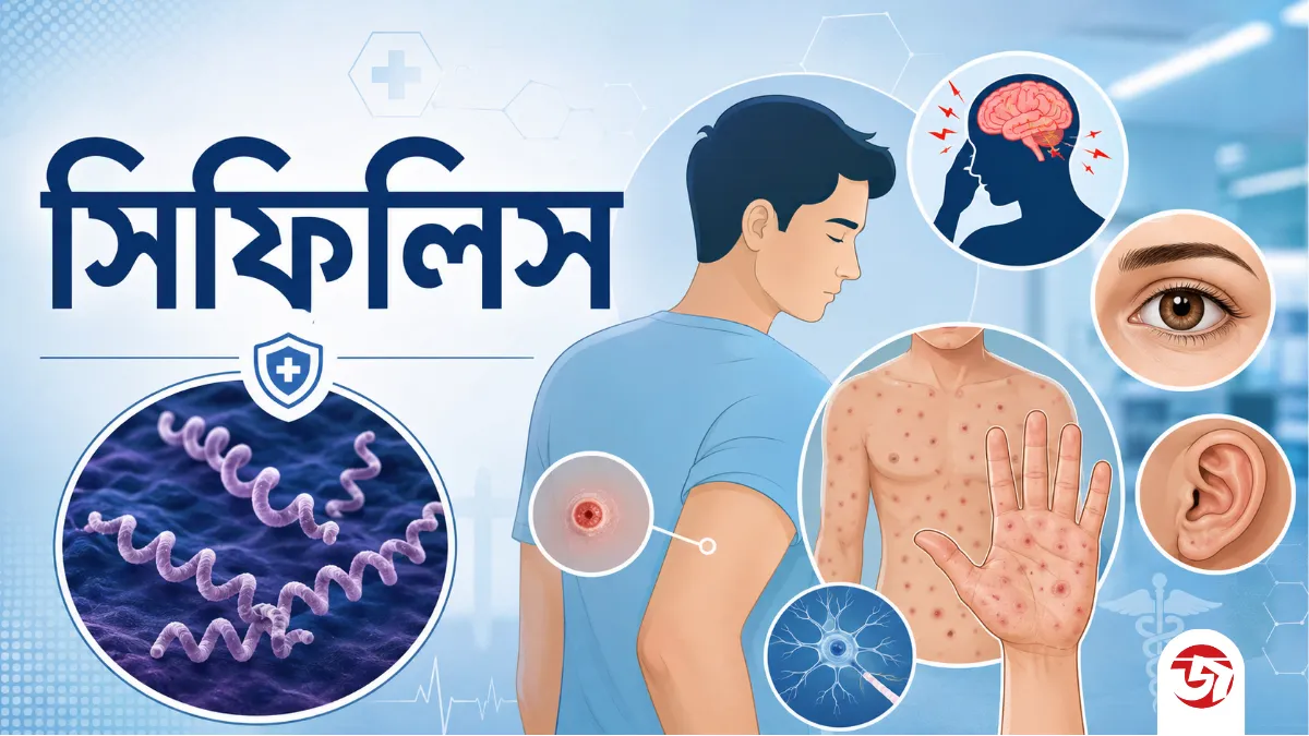 যৌনবাহিত রোগ সিফিলিস: চিকিৎসা না নিলে হতে পারে প্রাণঘাতী ঝুঁকি