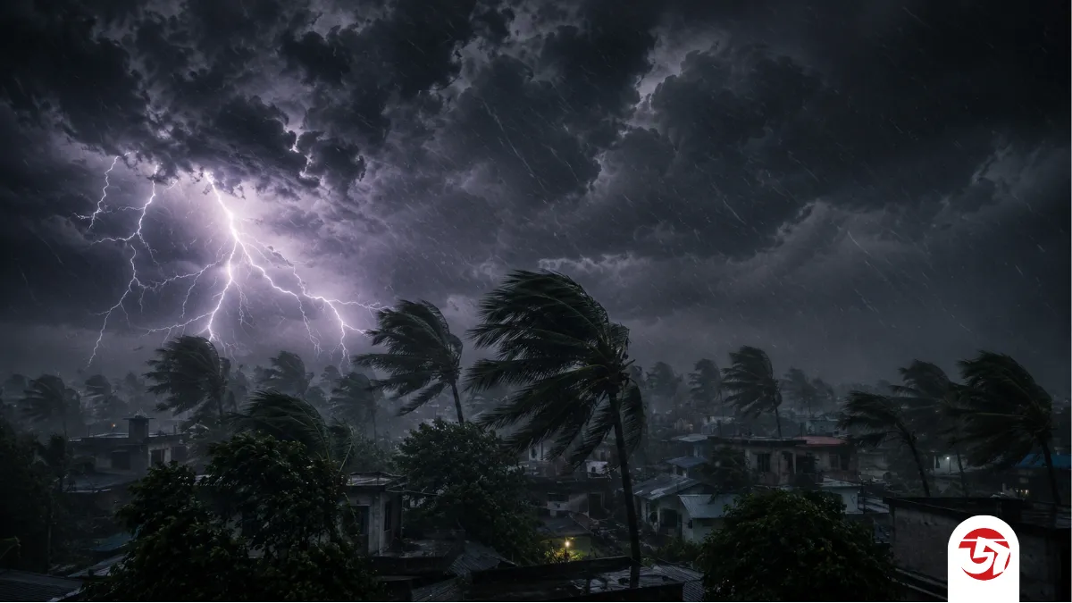 ১২ জেলায় ঝড়ের সতর্কতা, সন্ধ্যা ৬টার মধ্যে বইতে পারে কালবৈশাখী