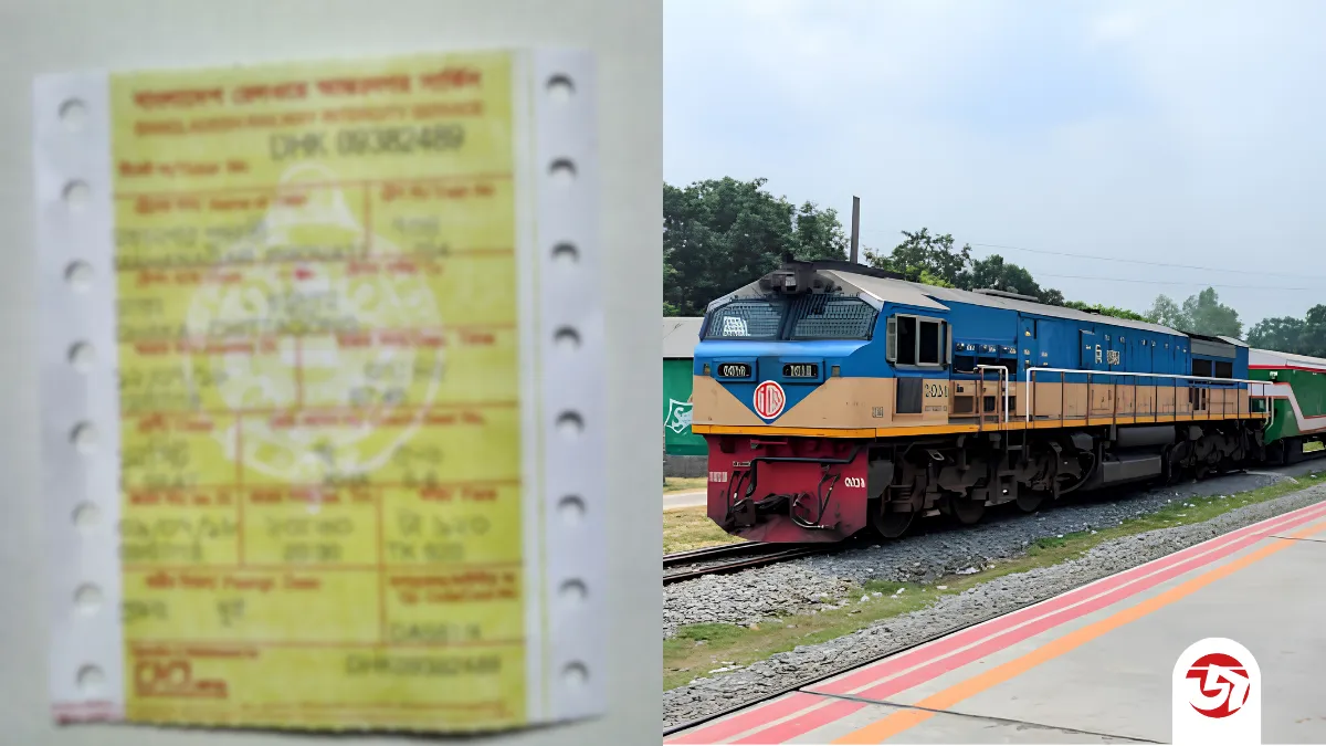 ট্রেনে ঈদ যাত্রার শেষ দিনের টিকিট বিক্রি শুরু