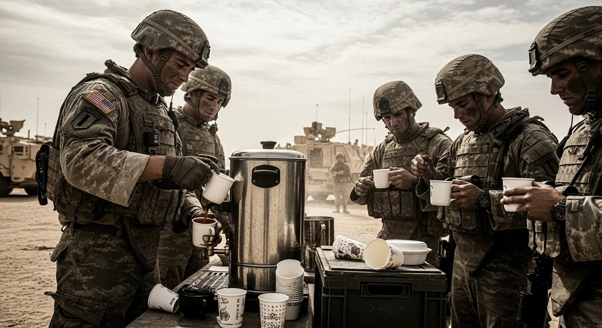 ইরান যুদ্ধে ‘মানসিক চাপে’ ৯.৫ লাখ গ্যালন কফি খেয়েছেন মার্কিন সেনারা
