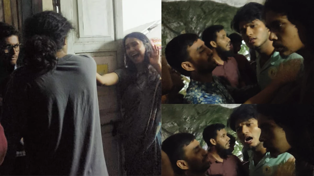 জবিতে উদীচীর কক্ষে গাজার আসর, নিষেধ করায় সাংবাদিককে হুমকি