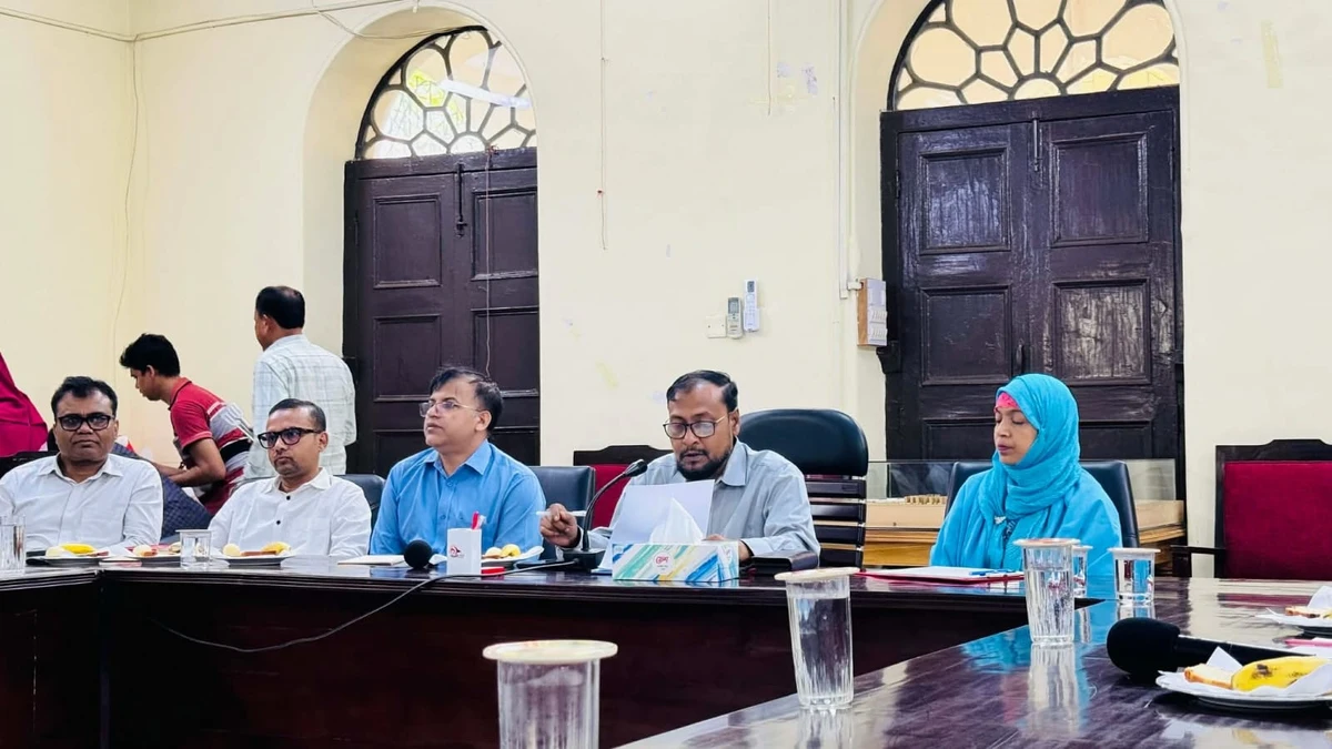 নবনিযুক্ত উপাচার্যের সঙ্গে জকসু-ছাত্রসংগঠন ও সাংবাদিকদের মতবিনিময়