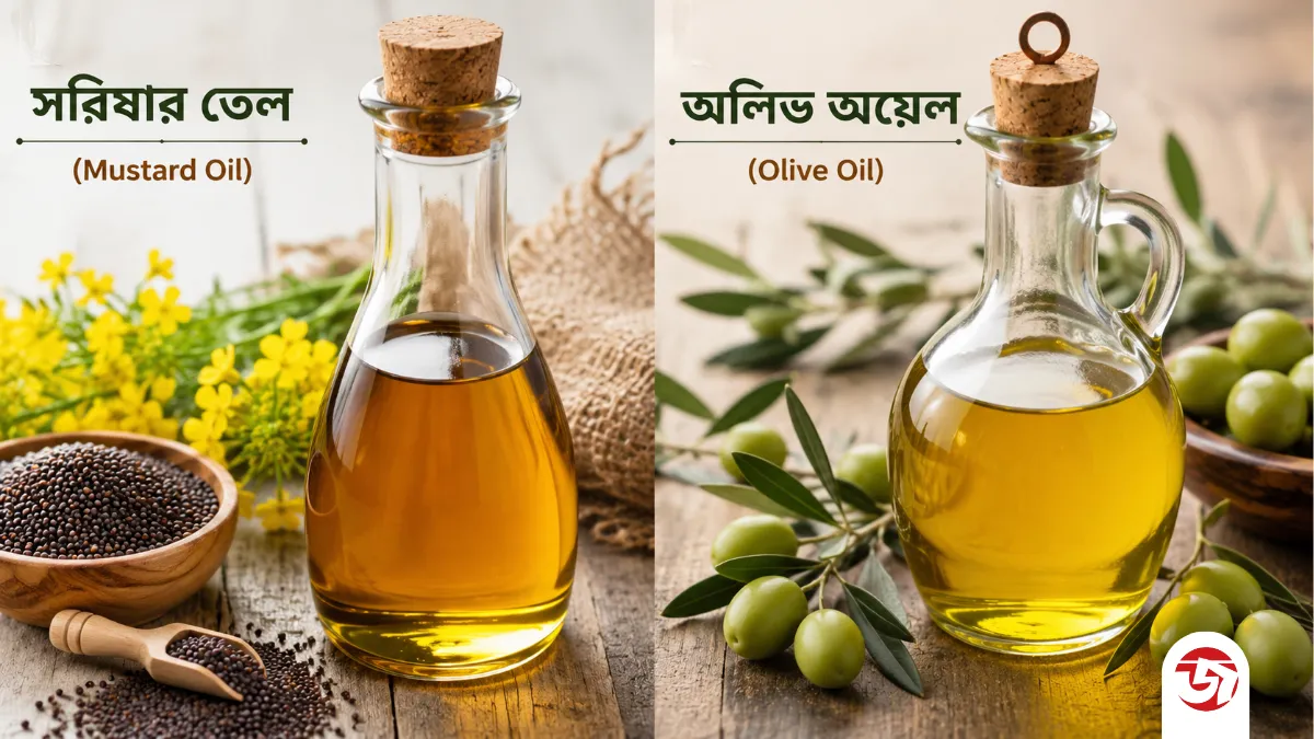 সরিষার তেল নাকি অলিভ অয়েল, হার্টের জন্য কোনটি বেশি উপকারী?