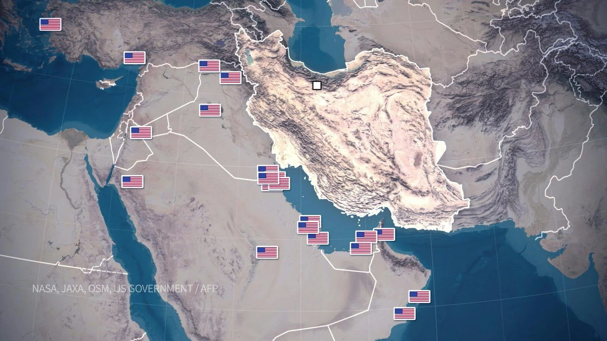 মধ্যপ্রাচ্যে যে কারণে ঘাঁটি করেছে যুক্তরাষ্ট্র