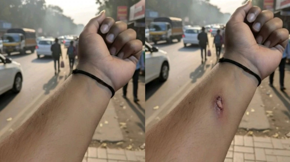 অফিস থেকে ছুটি নিতে এআই দিয়ে বানালেন হাত কাটা ছবি