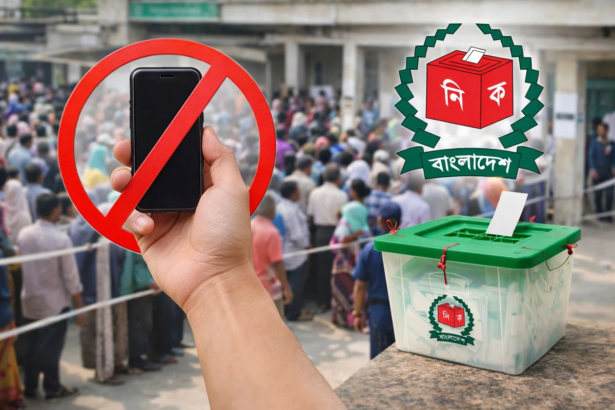 ভোটকেন্দ্রে মোবাইল বহন নিষিদ্ধ নির্দেশনা দিল ইসি