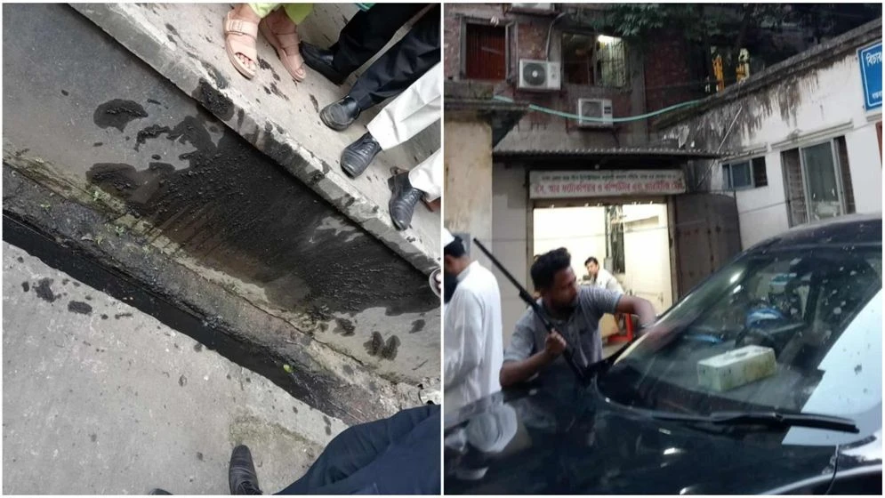 ঢাকা জজ কোর্টে পিপি অফিসের সামনে পটকা ফাটিয়ে আতঙ্ক সৃষ্টির চেষ্টা