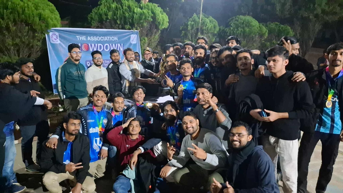 জাবিতে আন্তঃজেলা শর্ট পিচ ক্রিকেট টুর্নামেন্টে রংপুর চ্যাম্পিয়ন