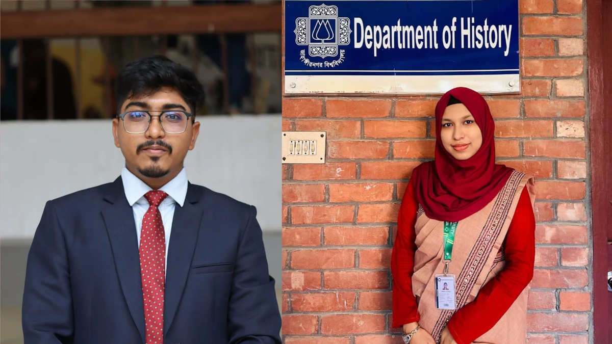 জাবির ‘হায়ার স্টাডি ক্লাব’ এর সভাপতি সাফওয়ান সাধারণ সম্পাদক উম্মা হাবিবা