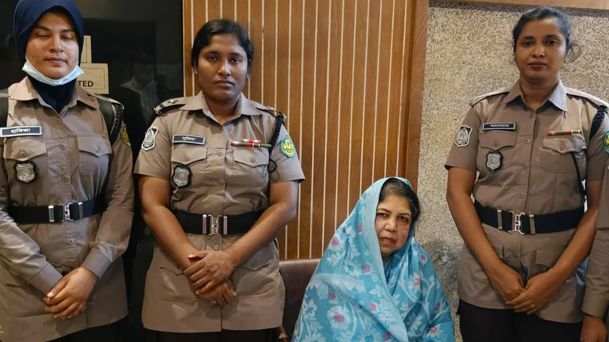 সাবেক স্পিকার শিরীন শারমিন আটক